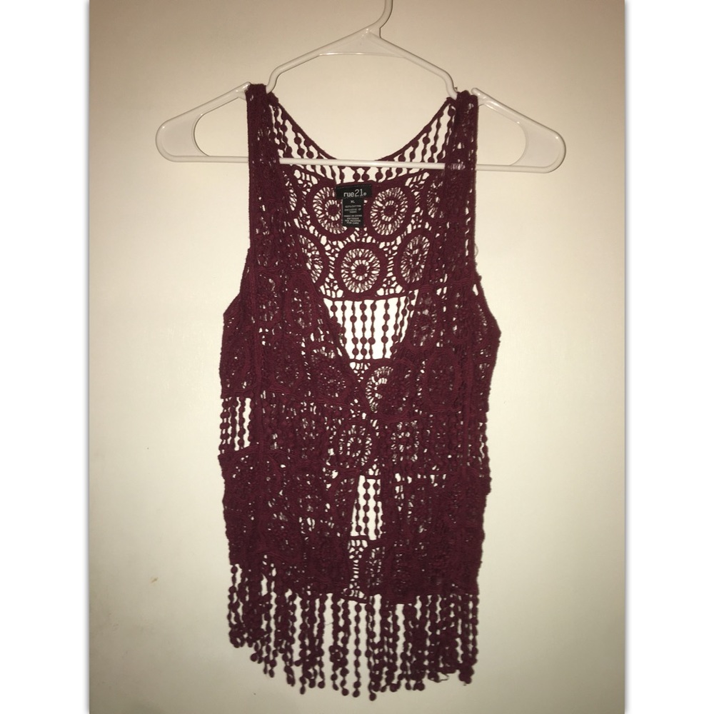 Crochet vest